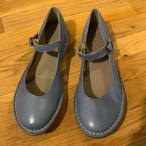 Lilimill blue maryjane flats 39